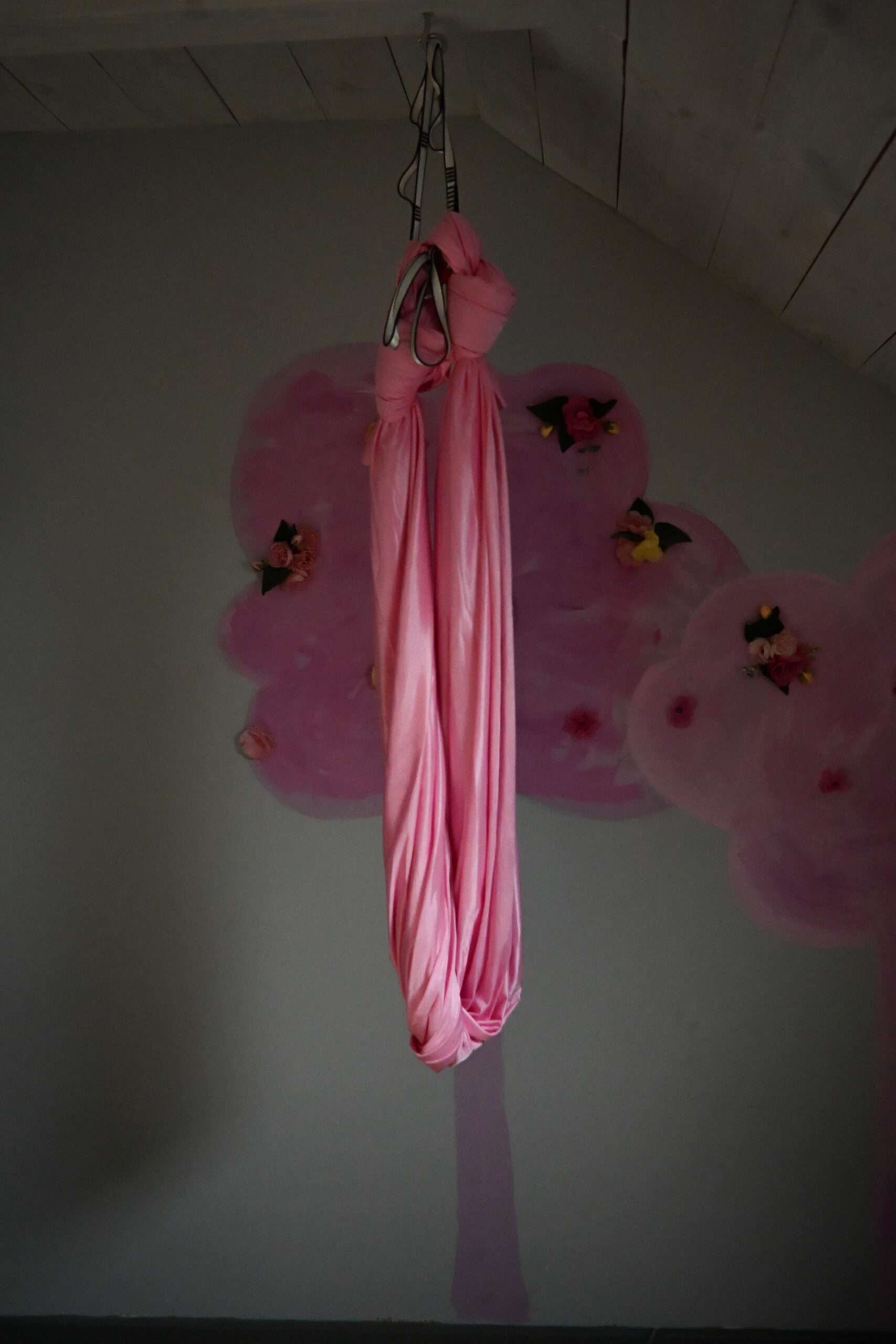 Hamak chusta do aerial jogi 5 m 7 m karabińczyki - obrazek 9