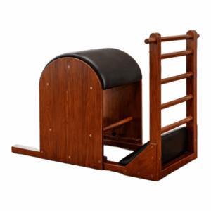 Beczka z drabinką pilates Ladder Barrel drewno orzechowe